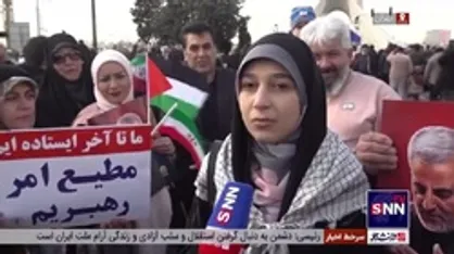 راهپیمایی امروز نشان داد با وجود همه تلاش آمریکا، مردم همچنان پشت کشور و خاک&zwnj;شان هستند
