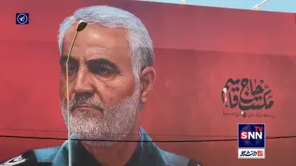 تصاویری از بنر ها و تصاویر حاج قاسم در خیابان های لبنان همزمان با نزدیک شدن به سالگرد شهادت حاج قاسم