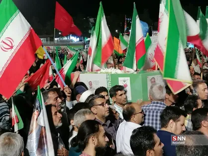 پیکر مطهر جانباز ۷۰ درصد دفاع مقدس در بیرجند تشییع شد+ فیلم