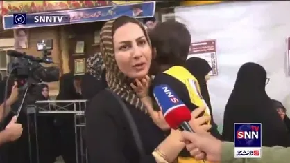 با افتخار آمده&zwnj;ایم رای بدهیم