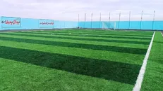 ساخت نخستین زمین فوتبال چمن استاندارد، ویژه بانوان، در پارک ملت مشهد