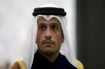 حامد کرزای و عبدالله عبدالله با وزیر خارجه قطر دیدار کردند