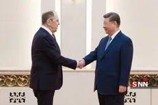 دیدار لاوروف با رئیس جمهور چین