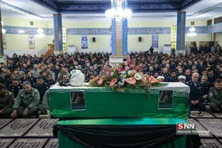 تشییع پیکر امیر سرتیپ دوم خلبان شهید محمدرضا رحمانی