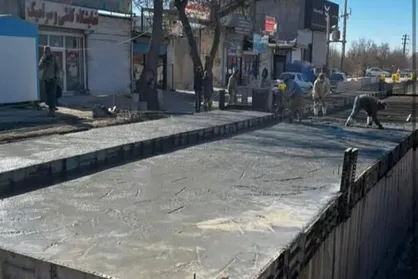 شهروندان قزوینی از کندی روند اجرای تقاطع دفاع مقدس ابراز گلایه کرده&zwnj;اند