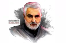 مراسم خودجوش دانشجویان پیام نور برای شهید سلیمانی + عکس