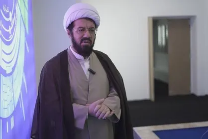 دعوت حجت الاسلام عالی برای بازدید از نمایشگاه مسجد جامعه پرداز