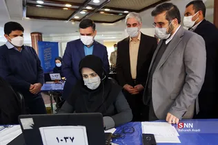 بازدید وزیر ارشاد از ستاد نمایشگاه مجازی کتاب تهران