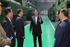 کیم جونگ‌اون دستور افزایش تولید تسلیحات را صادر کرد