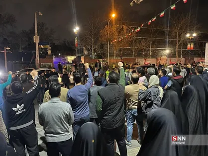 تجمع مردم و دانشجویان در محکومیت جنایات رژیم صهیونیستی در بیمارستان شفا +تصاویر