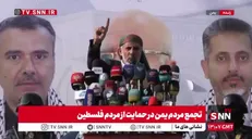 سرپرست نخست وزیر یمن:‌ ای ائتلاف شر جهانی ما مطیع شما نمی‌شویم/فلسطینیان نماینده شرف انسانیت هستند + فیلم