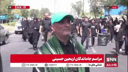 دو روز پیش کربلا بودم ولی امروز هم در پیاده&zwnj;روی شرکت کردم