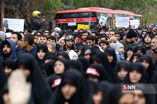سوگواری شهادت سردار سلیمانی در دانشگاه تهران