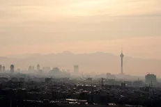 هوای تهران آلوده است