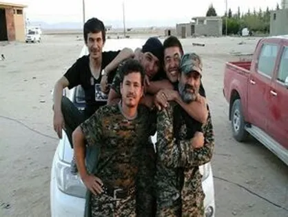 چریک افغان، پشت تپه شنی جاودانه شد + عکس
