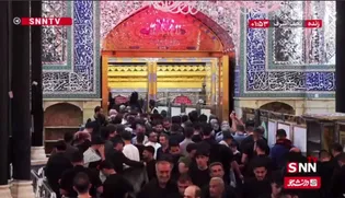 ازدحام عاشقان حسینی در آستان مولای متقیان (ع)