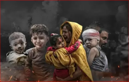 تصاویری از اوضاع دردناک کودکان نوار غزه در سایه ادامه محاصره ظالمانه این منطقه + فیلم