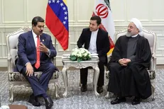 روحانی دردیدار  با مادورو: آمریکا در پیشبرد هیچ نقشه‌ای درمنطقه موفق نبود