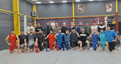 بازدید اسبقیان از اردوی تیم ملی MMA