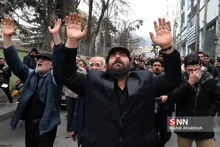 تشییع و تدفین شهید مدافع وطن محمد حسین حدادیان