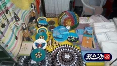نمایشگاه کارآفرینی و رونق تولید در دانشگاه علوم پزشکی بجنورد برگزار شد/ اهدای ۳ میلیون تومان به سیل زدگان/ کارآفرینان از مشکلات می‌گویند