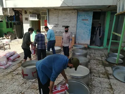 ۵۰۰۰ پرس غذا در قالب طرح اطعام غدیر بین نیازمندان اهوازى توزیع مى شود