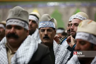 تجدید میثاق بسیجیان با آرمان های امام خمینی (ره)