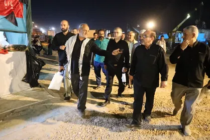 خدمت ۱۰۰ موکب استان البرز به زائران اربعین حسینی