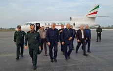 وزیر کشور وارد گیلان شد