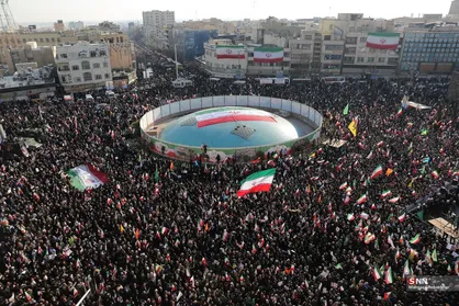 حماسه میلیونی مردم  ایران علیه حوادث تروریستی اخیر/ تهرانی&zwnj;ها یکصدا: آمریکا هیچ غلطی نمی&zwnj;تواند بکند+ عکس و فیلم