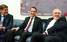 ظریف وارد کاراکاس شد