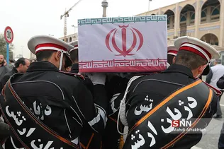 تشییع پیکر سه تن از شهدای کشتی سانچی