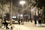 بارش برف در تهران