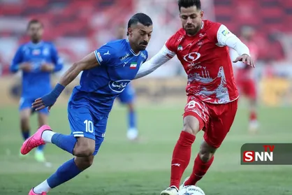 گل اول پرسپولیس به استقلال +فیلم