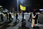 تحصن اعلام خون خواهی دانشجویان در فرودگاه مهرآباد