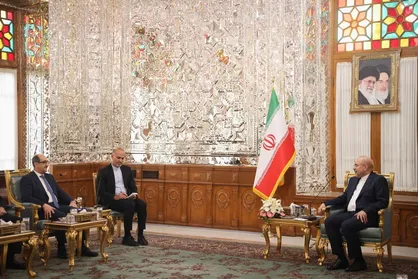 وزیر خارجه سوریه با قالیباف در بهارستان دیدار کرد