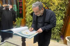 حضور سید عباس عراقچی در حرم مطهر حضرت عباس (ع) و حرم مطهر امام حسین علیه السلام + فیلم