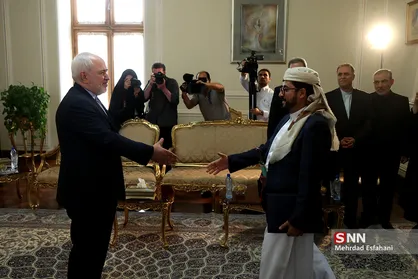 دیدار ظریف با سفیر جدید یمن