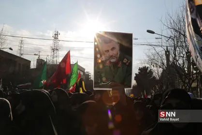 راهپیمایی مردم مشهد در محکومیت ترور حاج قاسم سلیمانی