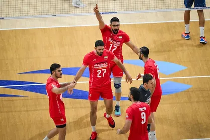 والیبال قهرمانی مردان جهان ۲۰۲۵/ برد حیاتی ایران مقابل تونس