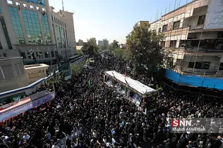 تشییع پیکر 135 شهید گمنام