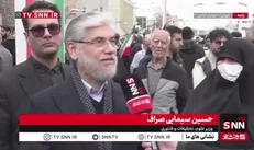سیمایی صراف: حضور مردم بیعت با مسئولان نیست، بیعت با آرمان‌های انقلاب است
