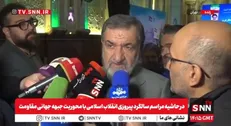 رضایی: حضور در راهپیمایی ۲۲ بهمن نشان می‌دهد کسی قدرت شکست ملت ایران را ندارد + فیلم