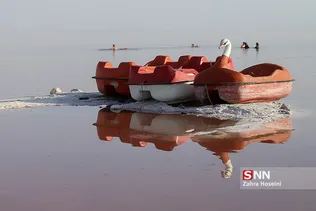 بازدید اصحاب رسانه از دریاچه ارومیه