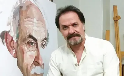 یک هنرمند نقاش: آقای رئیسی با مفسدین فرهنگی و هنری هم مبارزه کند
