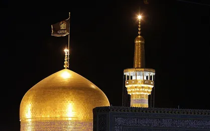 حرم &laquo;غریب طوس&raquo; سیاه&zwnj;پوش &laquo;غریب کربلا&raquo; شد+ تصاویر