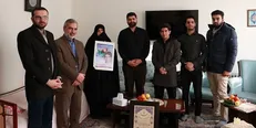 دیدار جامعه قرآنی باخانواده شهید «مهدی سیفی» / پرورش و شکوفایی در تهران و شهادت در مشهد