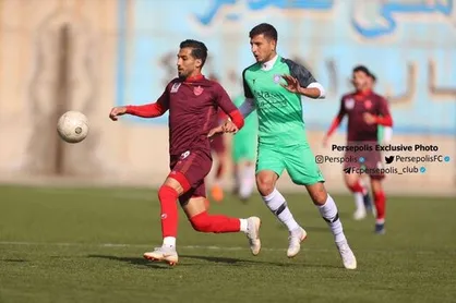 برد پرسپولیس مقابل یاران فرشاد پیوس/ عبدی گل زد!