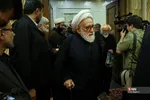 مراسم اربعین شهید علی لاریحانی در مسجد امام صادق(ع)