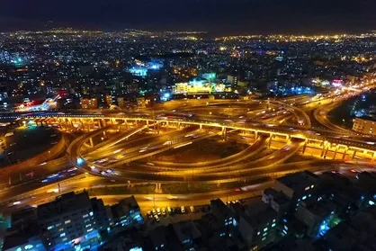 روشنایی پل&zwnj;های بزرگراه چمران تأمین شد